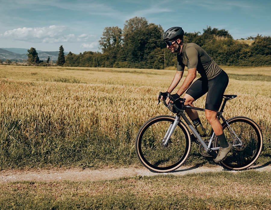 Modelo bicicleta rali gravel Imagen de Modelo bicicleta rali gravel
